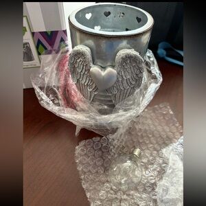 Silver Angel Wings Scentsy Warmer